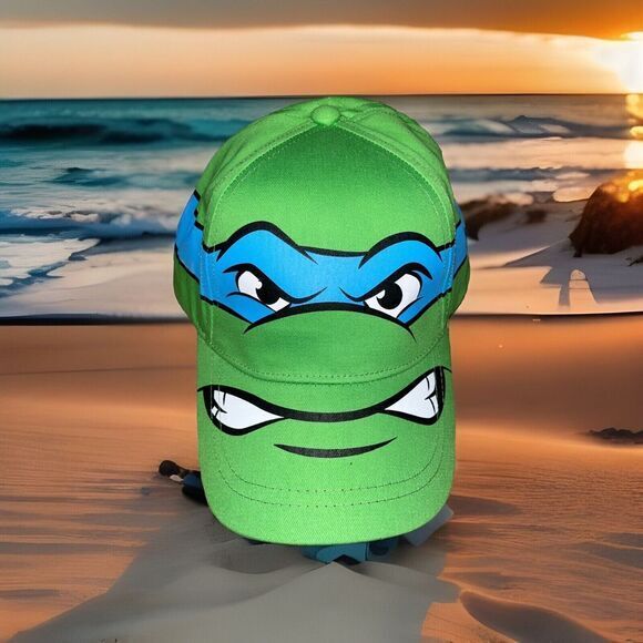 Nickelodeon Teenage Mutant Ninja Turtles Leonardo Ball Cap New With Out Tags Hat - Picture 1 of 16